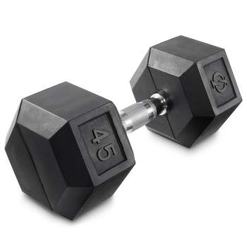 Trx Training Hex Rubber Dumbbells, Hand Weights For Men And Women, Rubber  Exercise And Fitness Dumbbells For Home And Gym, 10 Pound : Target