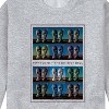 Men's - Pink Floyd - The Division Bell Metal Heads Album Cover Graphic Fleece Sweatshirt - 2 of 4
