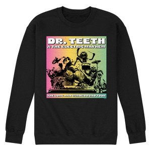 Men's - Disney - Dr. Teeth & The Electric Mayhem Band Graphic Fleece Sweatshirt - 1 of 4