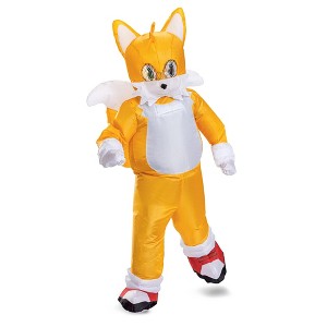 Disguise Sonic The Hedgehog Inflatable Tails Child Costume | One Size Fits Most - 1 of 4