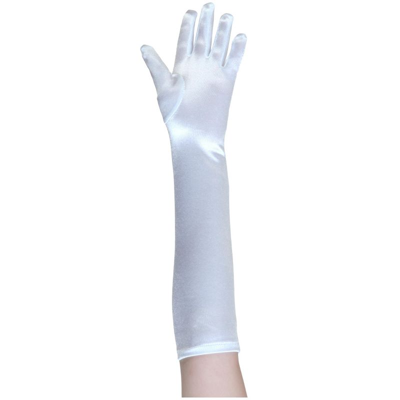 HalloweenCostumes.com    Child White Gloves, Purple, 1 of 2