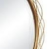 Glam Metal Wall Mirror Gold - CosmoLiving by Cosmopolitan: Luxury & Glam Style, No Assembly Required - 4 of 4