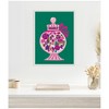Kate & Laurel All Things Decor Sylvie Beaded Christmas Candy Framed Canvas by Rachel Lee - 3 of 4