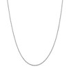 Black Bow Jewelry 1.5mm, 14k White Gold, Diamond Cut Solid Rope Chain Necklace - 2 of 4