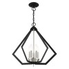 Livex Lighting Prism 5 - Light Chandelier in  Black - 3 of 4