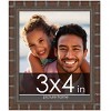 PosterPalooza | 3x4 Modern Bamboo Picture Frame, UV Acrylic, 5 Finishes - 2 of 4