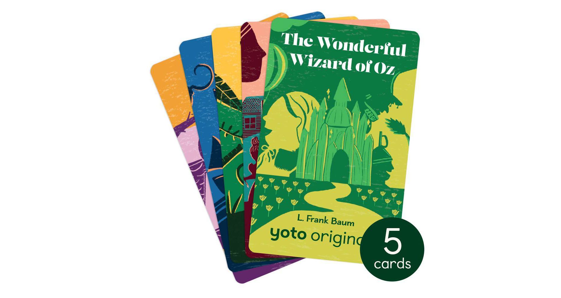 Yoto The Classics Audio Card Collection (5 Card Pack): Grade 2-8 Learning System Software