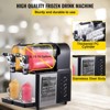 VEVOR Commercial Slushy Machine, 3Lx2 Double Tank Frozen Drink Machine, 24 Cups Stainless Steel Margarita Smoothie Frozen Drink Maker, Black - 4 of 4