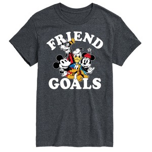 Men's - Disney - Friend Goals Short Sleeve Graphic T-Shirt - 1 of 4