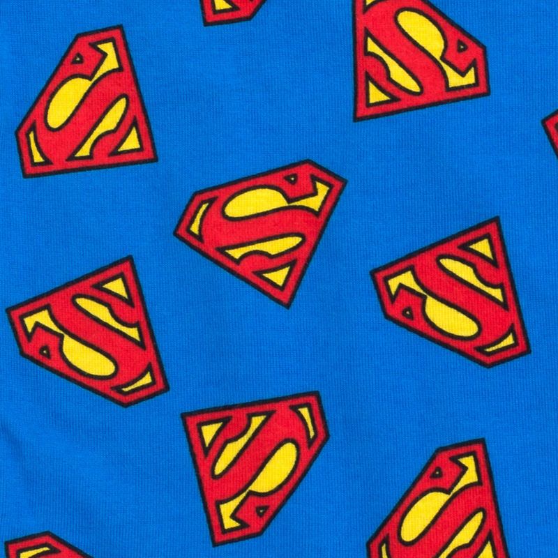 DC Comics Justice League Superman Batman Sweatshirt and Pants Set Infant to Toddler, 4 of 8