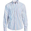 Lands' End Men's Long Sleeve Seersucker Shirt - 3 of 4