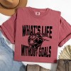 Simply Sage Market What's Life Without Goals Garment Dyed Tee - 3 of 4