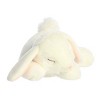 Aurora Medium Sleepy Bunny Miyoni Realistic Stuffed Animal White 12" - 2 of 4