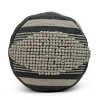 Vynxaria Diamond Handcrafted Fabric Cylindrical Pouf ¨C Stylish & Durable Seating Solution - 4 of 4