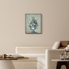 Art Remedy Paul Cezanne - Flowers in a Rococo Vase Vintage Classic Roses Wall Art Framed - 2 of 4