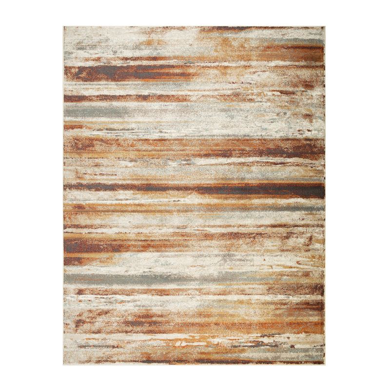 Modern Lines Abstract Striped Indoor Runner or Area Rug by Blue Nile Mills, 1 of 8