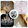 Unique Bargains Hanging Ornament DIY Craft Prisms 2 Holes Octagon Suncatchers 0.55" 100 Pcs - 4 of 4