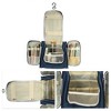 Unique Bargains Travel Makeup Bag Travel Toiletry Organizer Makeup Brush Holder Waterproof Oxford Cloth 1 Pc - 3 of 4