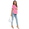 Women's Maternity Tops Maternity Shirts Color Block Split Hem Tunic Tops Pregnancy Clothes - 3 of 4