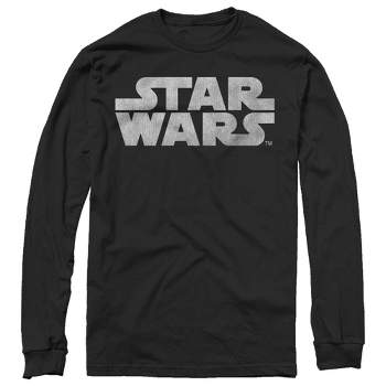 Men's Star Wars Simple Logo Long Sleeve Shirt