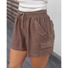 Women's Cargo Soft Shorts - Grace & Lace - 2 of 4