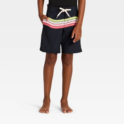 thumbnail image 2 of RUGGEDBUTTS Boys Swim Trunks - UPF50+ Sun Protection With Fruits & Florals Print 2 of 2