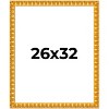 PosterPalooza | 26x32 Bamboo Picture Frame, UV Acrylic, 4 Finishes - Brown, Black, Gold, and Natural - 2 of 4