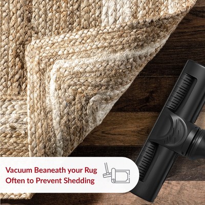 Nuloom Rikki Coastal Braided Jute Area Rug