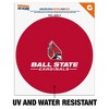 Ball State Primary Logo  Automotive Car Window Locker Circle Bumper Sticker - 2 of 4