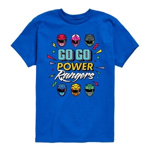 Boys' - Power Rangers - Go Go Power Rangers Short Sleeve Graphic T-Shirt - 1 of 3