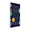 Stupell Industries My Son Love You Forever Phrase Outer Space Wall Plaque Art - 2 of 4