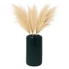 Modern Decorative Vase - Textured Ceramic Flower Holder - Stylish Home & Office Accent for Living Room & Bedroom - 3 of 4