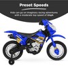 Best Choice Products 6V Kids Electric Battery Powered Ride On Motorcycle w/ Training Wheels, Lights, Music - 3 of 4
