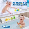 Ridstar Silicone Children's Bathtub Toy Holder and Storage Rack with 11 Suction Cups-Gray - 3 of 4