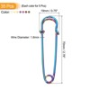 Unique Bargains Metal DIY Blankets Crafts Brooch Making Home Sewing Large Safety Pins - 2 of 4