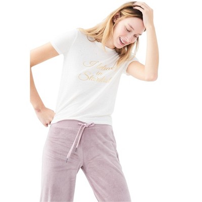 Aeropostale Womens Stardust Pajama Sleep T-shirt