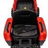 TopComfy Baby Walkers Kids Ride On Tractor With Trailer Kids Toy Two Point Safety Belt Six Wheels for Girls and Boys, Red, 31.5"*19.49"*13.78" - 3 of 4