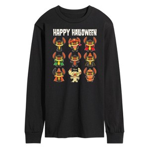 Men's - Lilo and Stitch - Stitch Costumes Long Sleeve Graphic T-Shirt - 1 of 4