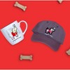 Pavilion Gift Company - Soccer - Dark Gray Adjustable Hat - Hats - 3 of 4