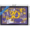 Trends International Friends 30th - Purple Framed Wall Poster Prints - 3 of 4