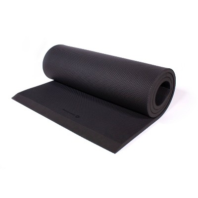 PurEarth 5mm Eco Yoga Mat, 5mm x 24 x 68, Superior traction over standard  PVC mats, 60% lighter than PVC mats, ultimate grip traction wet or dry