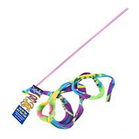 Cat Dancer Cat Toy Cat Charmer Rainbow Wand Teaser 1 Pack Target