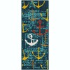 Unique Loom Outdoor Coastal Collection Area Rug - Anchorwave (' " x ' "  ) - 2 of 4