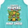 - Teenage Mutant Ninja Turtles - Santas Helpers In A Half Shell Graphic Sleeveless Aline Dress - 2 of 3