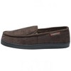 Alpine Swiss Steve Mens Wide Moccasin Slippers Memory Foam Slip On Indoor House Shoes - 4 of 4