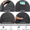 Itopfox Giant Lambswool Bean Bag Chair for Adults, Soft High-Density Foam Filled, Grey Comfortable Bean Bag for Bedroom, Playroom - 4 of 4