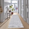 Modern Washable Rug - Non-Slip Kitchen & Bathroom Mat for Laundry, Nursery, Office, Living & Dining Room - Contemporary Carpet - 3 of 4
