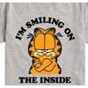 Boys' - Garfield - Smiling On The Inside Short Sleeve Graphic T-Shirt - image 2 of 4