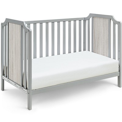 Acoinel Wooden Crib with Natural Accents for Nursery