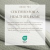 100% Cotton Textured Waffle Weave Duvet Cover & Sham Set - Great Bay Home - 4 of 4